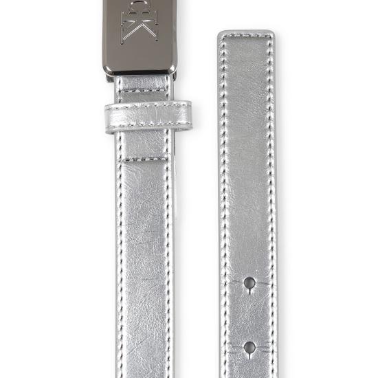 25SS [키즈] 캘빈클라인 벨트 24F CKIU0IU00666 IU0IU00666 0IV SILVER - CALVIN KLEIN