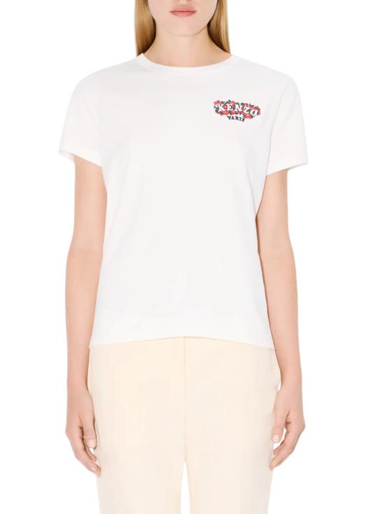 25SS 겐조 반팔 티셔츠 FF52TS1544SO 02 BLANC CASSE - KENZO