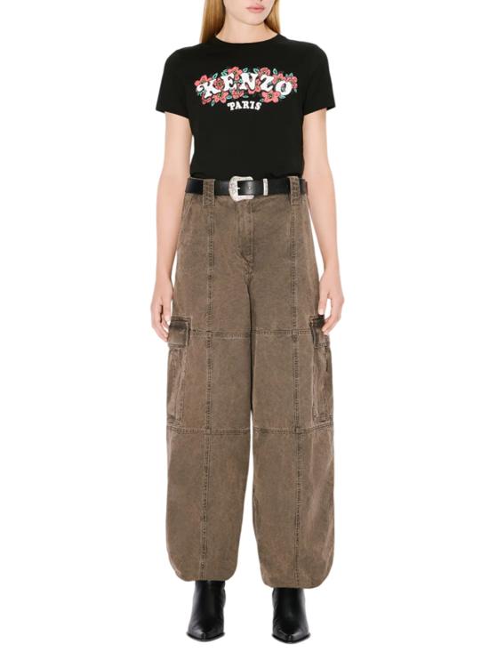 25SS 겐조 반팔 티셔츠 FF52TS1494SO 99J NOIR - KENZO