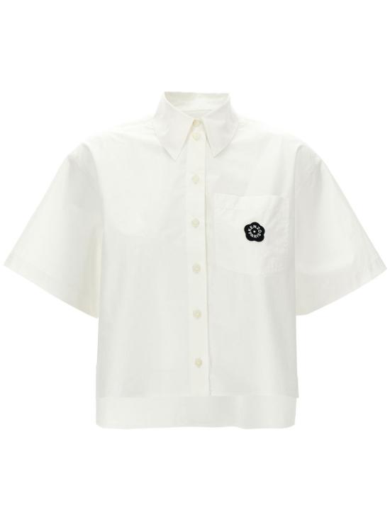 25SS 겐조 셔츠 FF52CH2629LH 01 BLANC