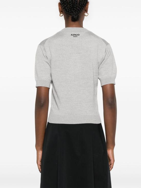 25SS 겐조 스웨터 FF52PU7113LB 93 GRIS CLAIR - KENZO