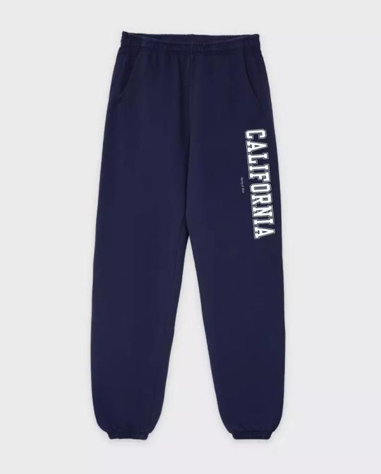  스포티앤리치 트레이닝/조거 팬츠 PA036516501BL32 NAVY WHITE DOM