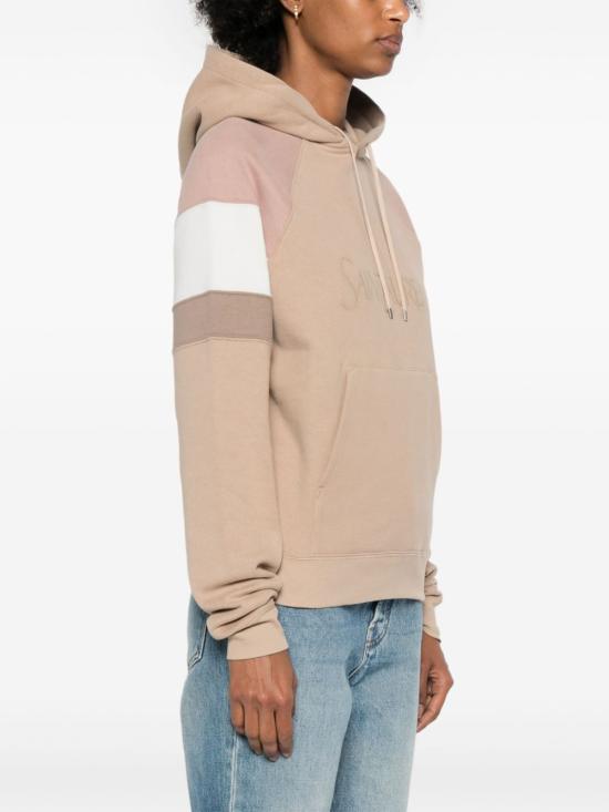  생로랑 후드 티셔츠 728319Y37CG beige - SAINT LAURENT