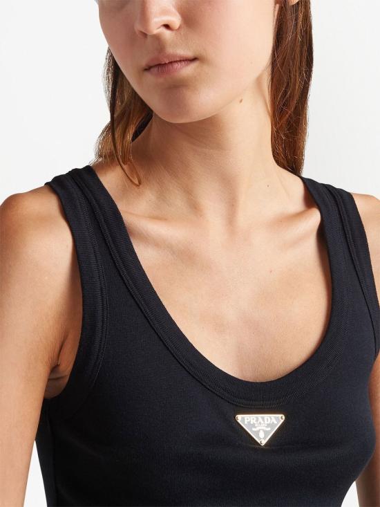  프라다 민소매 티셔츠 39546XS22210Z0 - PRADA