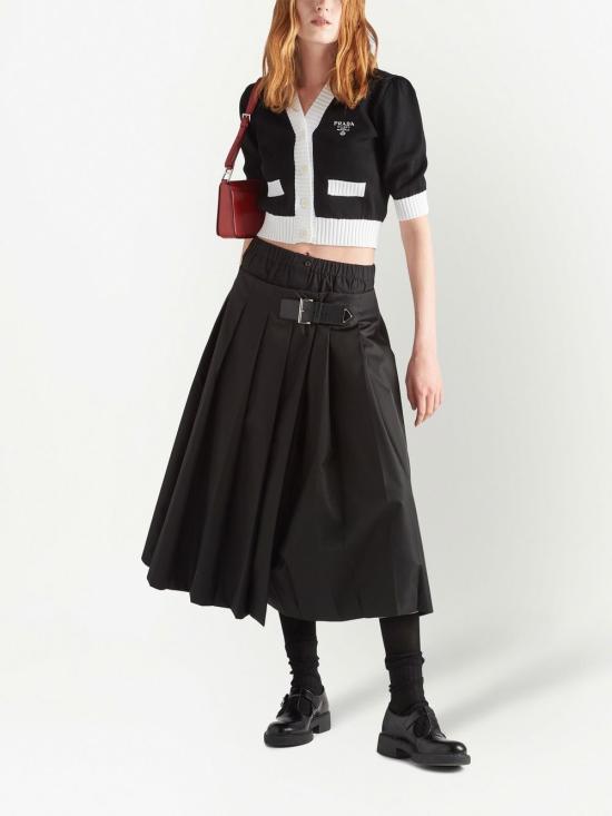  프라다 가디건 P25I04S2111ZO5 black - PRADA