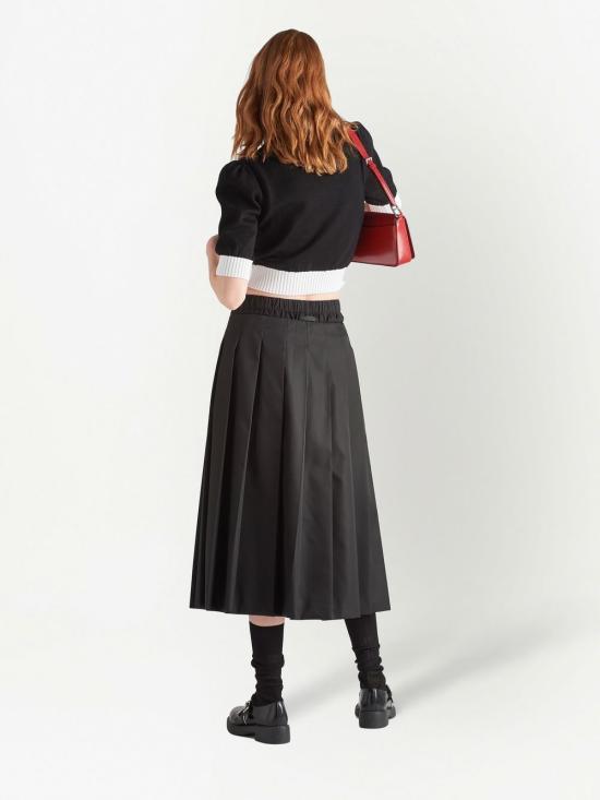  프라다 가디건 P25I04S2111ZO5 black - PRADA