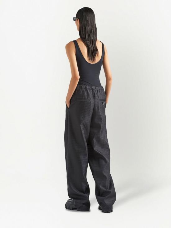  프라다 바디수트 티셔츠 32129S2211068 black - PRADA