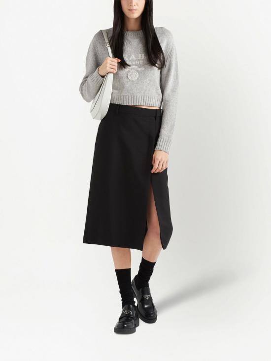  프라다 스웨터 P24U1TS2311YMW grey - PRADA