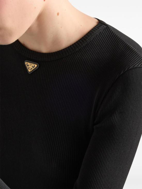  프라다 미디 원피스 33603SOOO16S9 black - PRADA