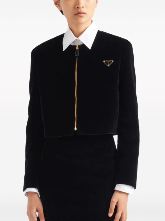  프라다 자켓 P530OGSOOOM65 black - PRADA