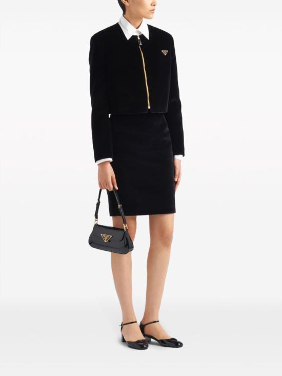  프라다 자켓 P530OGSOOOM65 black - PRADA