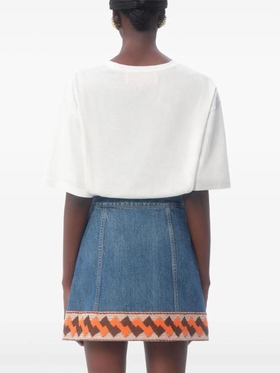  발렌티노 가라바니 반팔 티셔츠 BMG24H95W white - VALENTINO GARAVANI