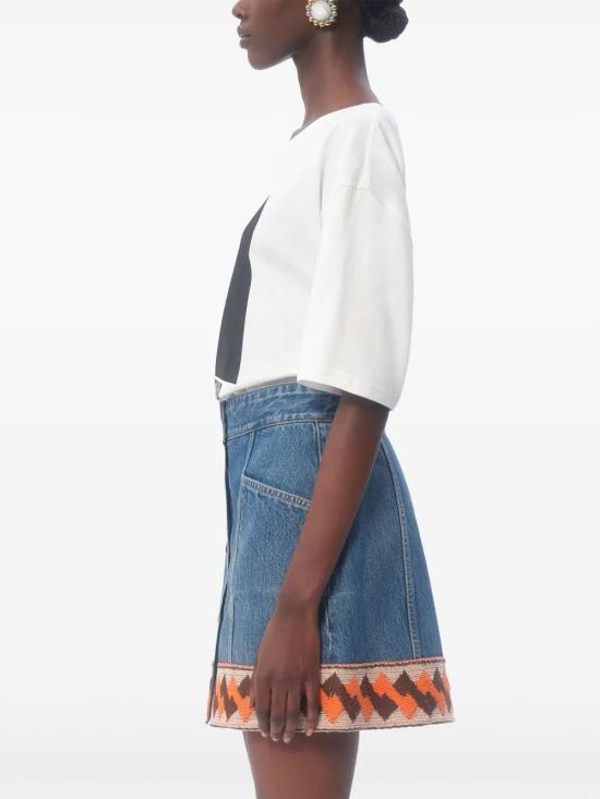  발렌티노 가라바니 반팔 티셔츠 BMG24H95W white - VALENTINO GARAVANI