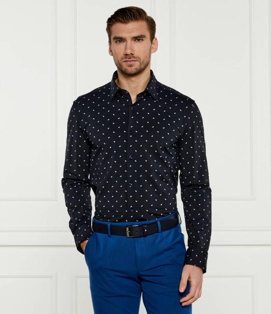 25SS 보스 긴팔 셔츠 50527513 10265141 01 404 Blue