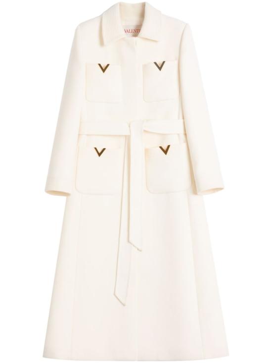 발렌티노 가라바니 코트 BCA6F85KJ white