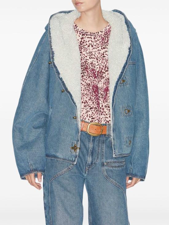  이자벨마랑 데님 자켓 MA0397FAC1H01I blue - ISABEL MARANT