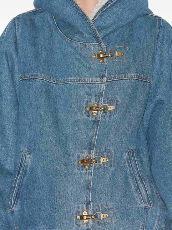  이자벨마랑 데님 자켓 MA0397FAC1H01I blue - ISABEL MARANT