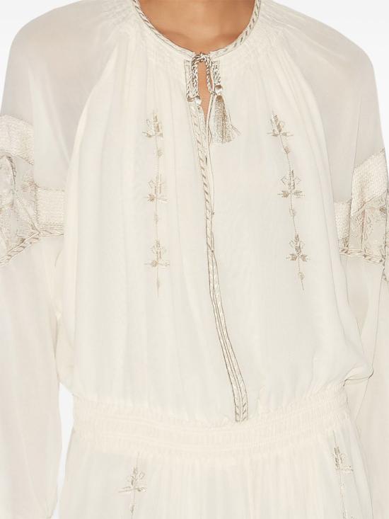  이자벨마랑 롱 원피스 RO0680FAC1J07I white - ISABEL MARANT