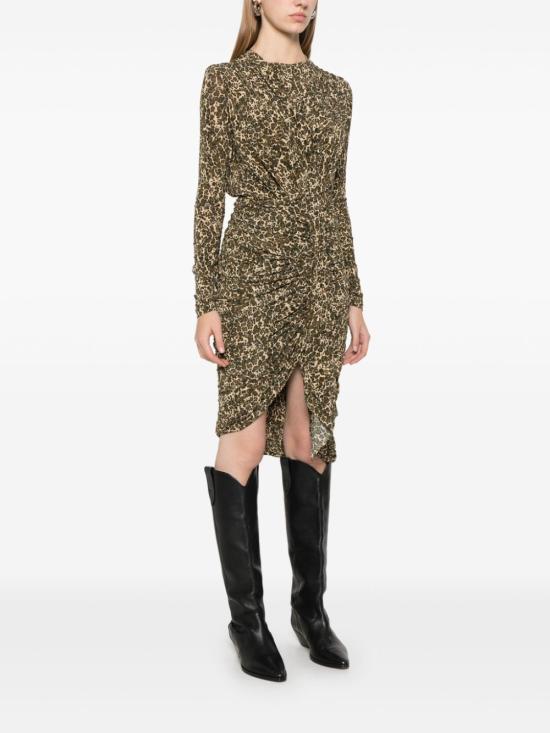  이자벨마랑 미디 원피스 RO0618FAB4K02I brown - ISABEL MARANT