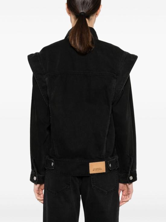  이자벨마랑 데님 자켓 VE0049FBB1H04I black - ISABEL MARANT
