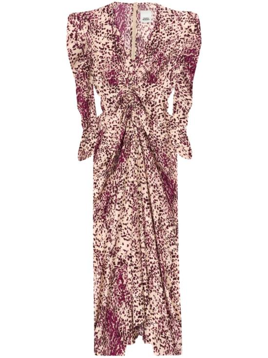  이자벨마랑 롱 원피스 RO0011FAC1J05I purple