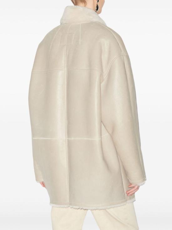  이자벨마랑 가죽 자켓 MA0260FAB3A01I chalk - ISABEL MARANT