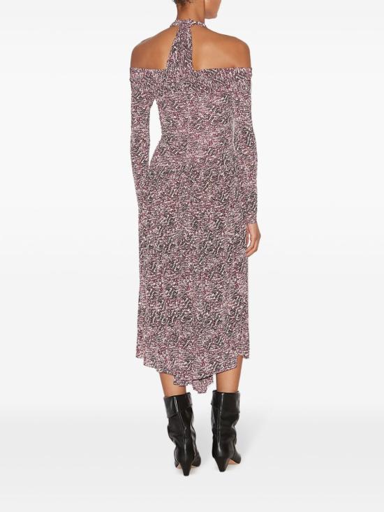  이자벨마랑 롱 원피스 RO0731FAC1K03I purple - ISABEL MARANT