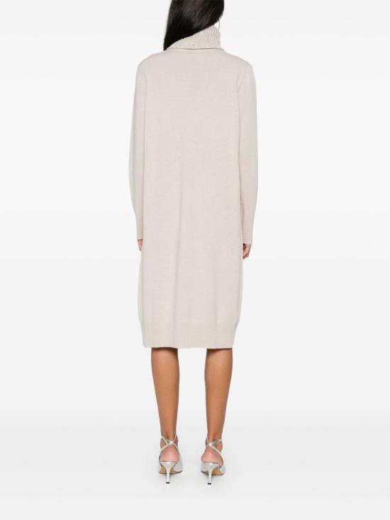  파비아나 필리피 미디 원피스 ABD224F659I9180000 beige - FABIANA FILIPPI