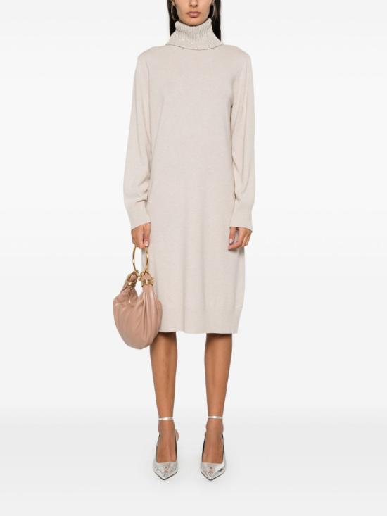  파비아나 필리피 미디 원피스 ABD224F659I9180000 beige - FABIANA FILIPPI