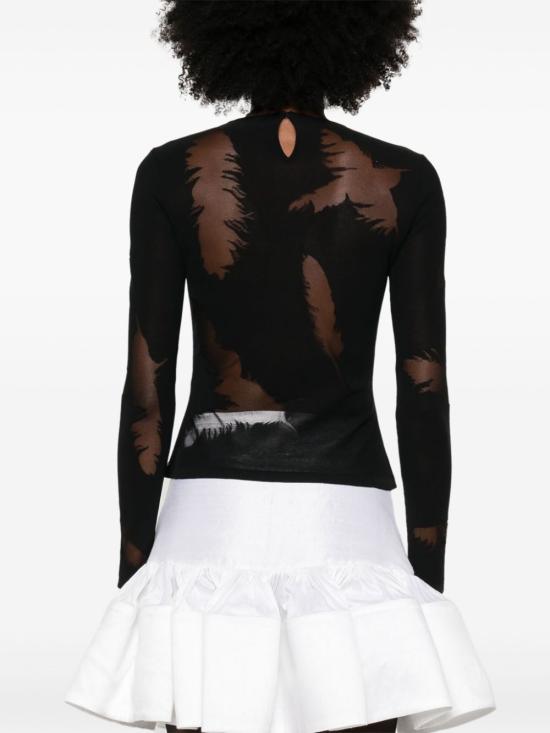  알렉산더 맥퀸 블라우스 798379Q1BAV black - ALEXANDER MCQUEEN