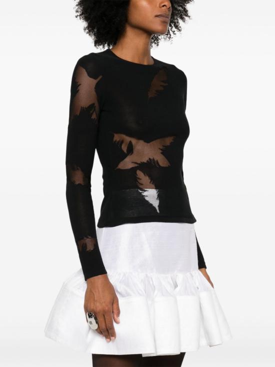  알렉산더 맥퀸 블라우스 798379Q1BAV black - ALEXANDER MCQUEEN