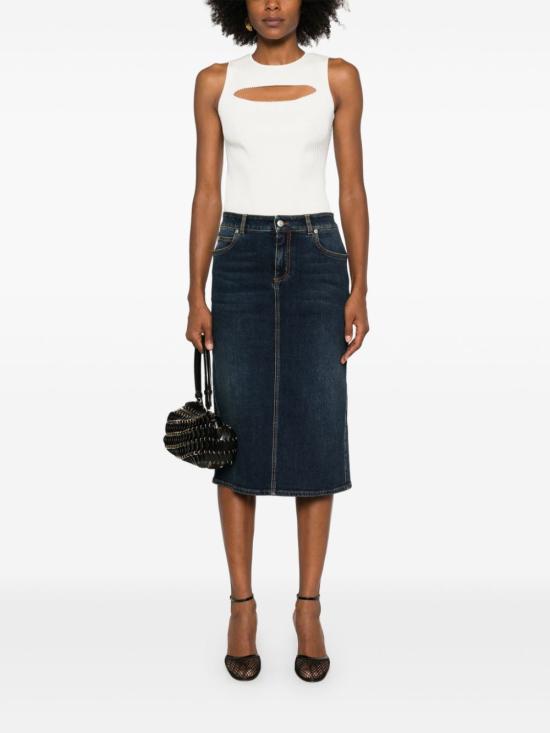  알렉산더 맥퀸 민소매 티셔츠 798362Q1BAQ - ALEXANDER MCQUEEN