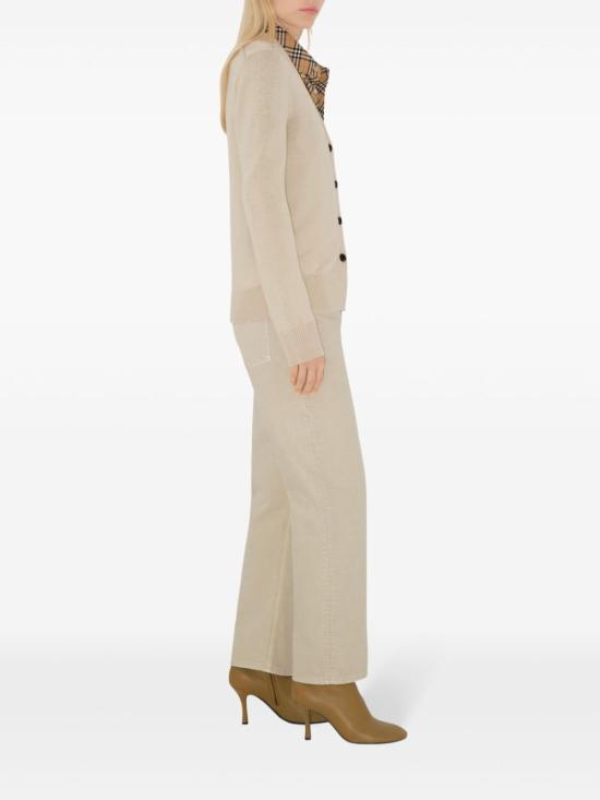  버버리 가디건 8102690 beige - BURBERRY