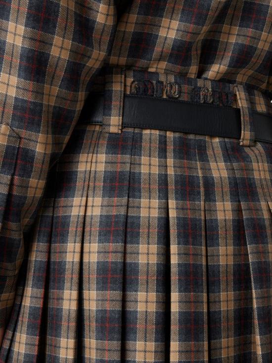  미우미우 숏 스커트 MG2358SOOO16DO camel - MIU MIU