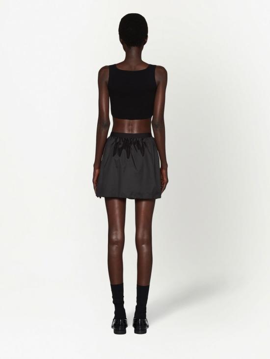  미우미우 민소매 티셔츠 MMV076S23112TJ - MIU MIU