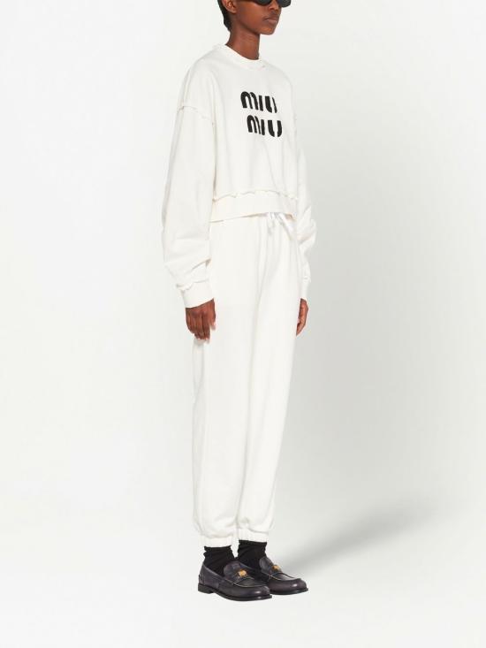  미우미우 긴팔 티셔츠 MJL911S23112MI - MIU MIU