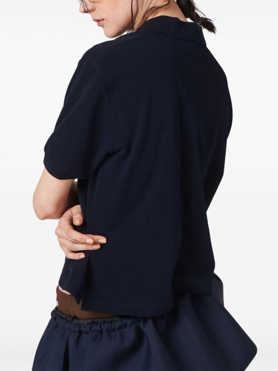  미우미우 폴로 티셔츠 MJN535SOOO14RW navy - MIU MIU