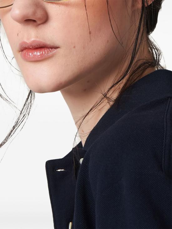  미우미우 폴로 티셔츠 MJN535SOOO14RW navy - MIU MIU