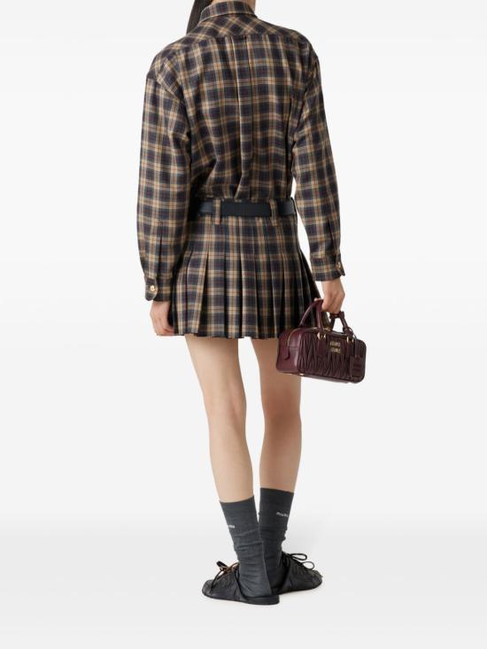  미우미우 셔츠 MK1906SOOO16DO brown - MIU MIU