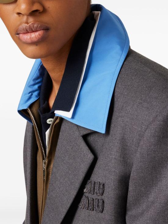  미우미우 수트 자켓 MH1974SOOO16E8 - MIU MIU