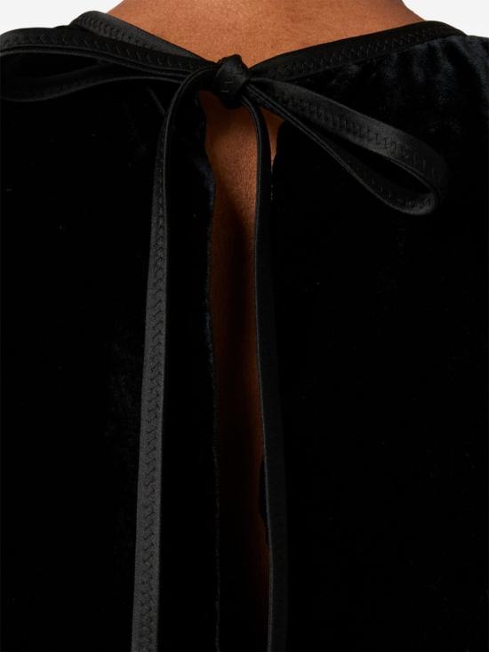  미우미우 반팔 티셔츠 MT2057SOOO10BA black - MIU MIU