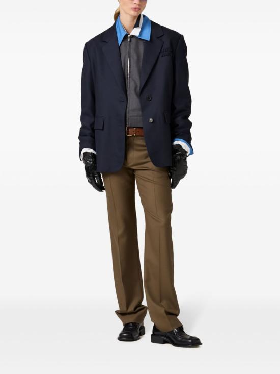  미우미우 봄버 자켓 ML1052SOOO16E8 anthracite - MIU MIU