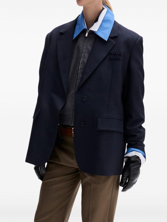  미우미우 봄버 자켓 ML1052SOOO16E8 anthracite - MIU MIU