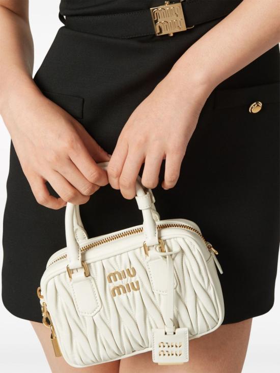  미우미우 숏 원피스 MF5045S2321R1 black - MIU MIU