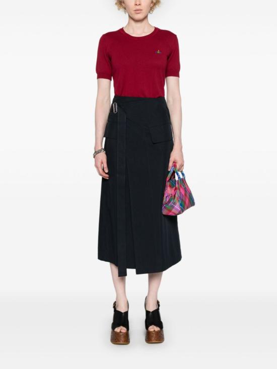  비비안웨스트우드 스웨터 1803002QY001VI409 wine - VIVIENNE WESTWOOD