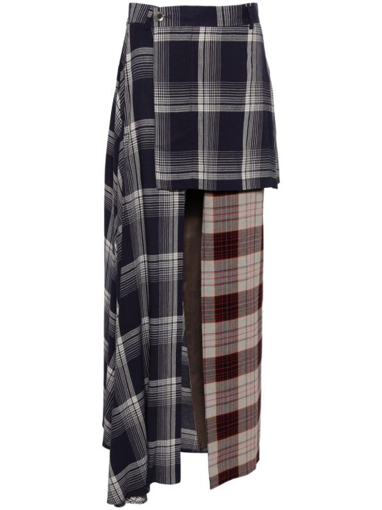  비비안웨스트우드 미디 스커트 1K01001SC004L