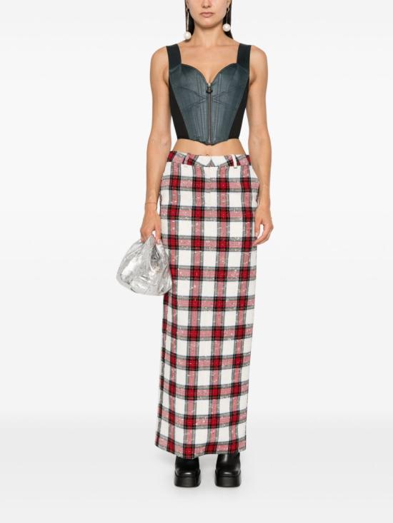  비비안웨스트우드 민소매 티셔츠 1503003SW00VW green - VIVIENNE WESTWOOD