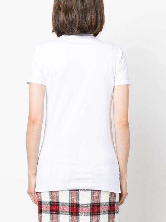  비비안웨스트우드 반팔 티셔츠 3G010017J001MGO white - VIVIENNE WESTWOOD