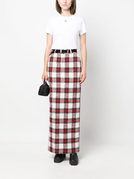  비비안웨스트우드 반팔 티셔츠 3G010017J001MGO white - VIVIENNE WESTWOOD