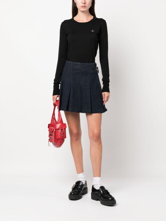  비비안웨스트우드 스웨터 1803002SY0006 black - VIVIENNE WESTWOOD